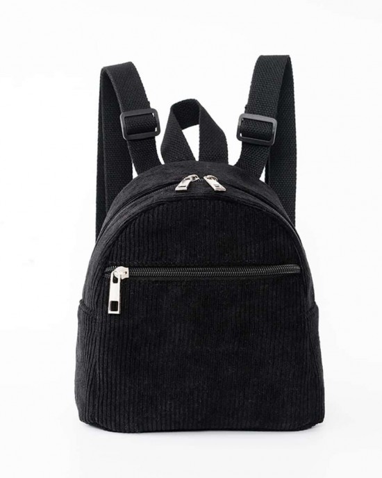Cross-border hot-selling backpack solid color multi-color stylish corduroy backpack Simple casual backpacks for men and women ZENITHWAVEG Cross-border hot-selling backpack solid color multi-color stylish corduroy backpack Simple casual backpacks for men and women ZENITHWAVEG