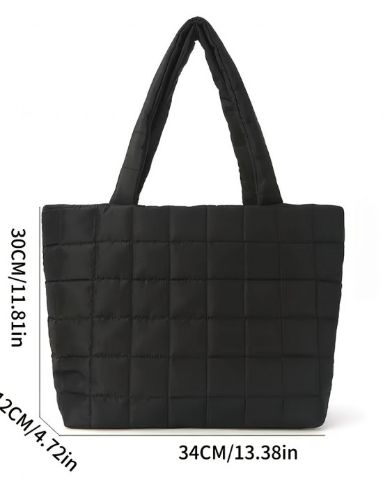 Fashionable and casual large-capacity women's bag 2025 new style fleece underarm bag simple shoulder and crossbody tote bag ZENITHWAVEG Fashionable and casual large-capacity women's bag 2025 new style fleece underarm bag simple shoulder and crossbody tote bag ZENITHWAVEG
