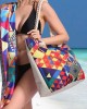 Cross-border bohemian geometric large-capacity multi-functional handheld shoulder bag swimming storage bag beach bag CROSS Three-Layer Cosmetic Bag Large Capacity High-Value Portable Toiletry Bag Portable Travel Makeup Sto ZENITHWAVEG Cross-border bohemian geometric large-capacity multi-functional handheld shoulder bag swimming storage bag beach bag CROSS Three-Layer Cosmetic Bag Large Capacity High-Value Portable Toiletry Bag Portable Travel Makeup Sto ZENITHWAVEG