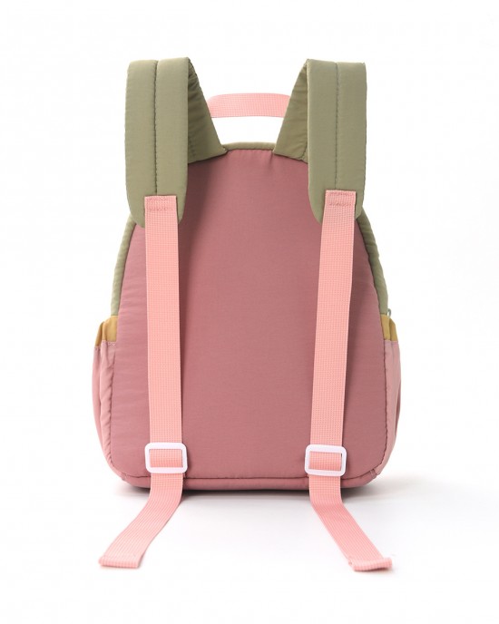 Children's backpack with color-blocked cute apple embroidery kindergarten backpack and baby travel backpack ZENITHWAVEG Children's backpack with color-blocked cute apple embroidery kindergarten backpack and baby travel backpack ZENITHWAVEG