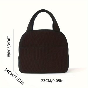 Cross-border handheld lunch bag insulated lunch box bag lunch bag with lunch box storage bag for work and school ZENITHWAVEG Cross-border handheld lunch bag insulated lunch box bag lunch bag with lunch box storage bag for work and school ZENITHWAVEG