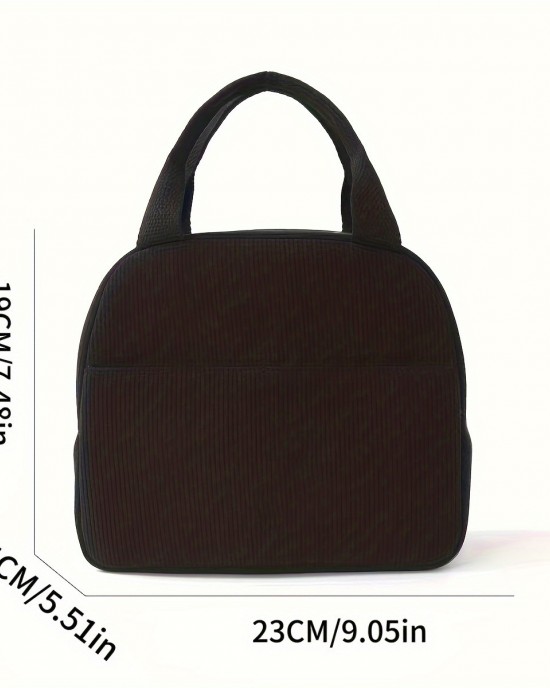 Cross-border handheld lunch bag insulated lunch box bag lunch bag with lunch box storage bag for work and school ZENITHWAVEG Cross-border handheld lunch bag insulated lunch box bag lunch bag with lunch box storage bag for work and school ZENITHWAVEG