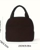 Cross-border handheld lunch bag insulated lunch box bag lunch bag with lunch box storage bag for work and school ZENITHWAVEG Cross-border handheld lunch bag insulated lunch box bag lunch bag with lunch box storage bag for work and school ZENITHWAVEG