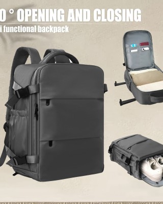  Ccross-border travel backpack large-capacity multi-functional backpack school bag travel bag luggage bag ZENITHWAVEG