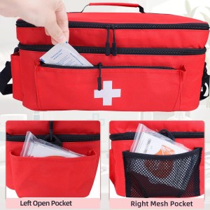 CROSS home first aid kit large capacity fixed medicine bottle storage bag travel medicine storage box ZENITHWAVEG CROSS home first aid kit large capacity fixed medicine bottle storage bag travel medicine storage box ZENITHWAVEG