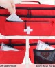 CROSS home first aid kit large capacity fixed medicine bottle storage bag travel medicine storage box ZENITHWAVEG CROSS home first aid kit large capacity fixed medicine bottle storage bag travel medicine storage box ZENITHWAVEG