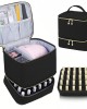 CROSS vertical striped storage bag high-quality corduroy cosmetic bag large-capacity portable toiletries bag. ZENITHWAVEG CROSS vertical striped storage bag high-quality corduroy cosmetic bag large-capacity portable toiletries bag. ZENITHWAVEG