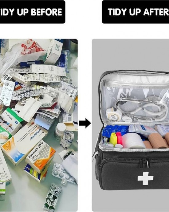 CROSS small medicine and medical bag portable home first aid storage box large-capacity medical tool kit in stock ZENITHWAVEG CROSS small medicine and medical bag portable home first aid storage box large-capacity medical tool kit in stock ZENITHWAVEG
