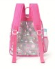 Best-selling printed transparent backpack waterproof PVC storage bag student backpack large-capacity transparent backpack ZENITHWAVEG Best-selling printed transparent backpack waterproof PVC storage bag student backpack large-capacity transparent backpack ZENITHWAVEG