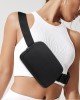 Cross-border Lulu-style waist bag nylon waterproof chest bag messenger bag outdoor sports and running crossbody waist bag for men and women ZENITHWAVEG Cross-border Lulu-style waist bag nylon waterproof chest bag messenger bag outdoor sports and running crossbody waist bag for men and women ZENITHWAVEG