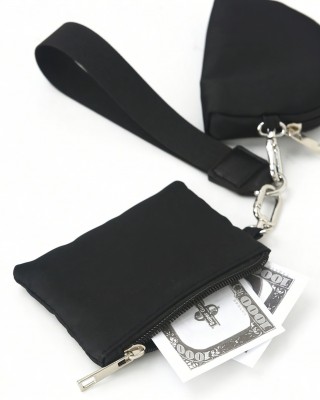 2025 new Lulu wristlet portable Lulu card holder bank card coin storage bag ZENITHWAVEG