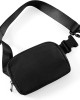 Cross-border Lulu-style waist bag nylon waterproof chest bag messenger bag outdoor sports and running crossbody waist bag for men and women ZENITHWAVEG Cross-border Lulu-style waist bag nylon waterproof chest bag messenger bag outdoor sports and running crossbody waist bag for men and women ZENITHWAVEG