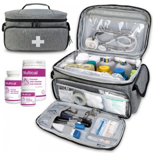 CROSS small medicine and medical bag portable home first aid storage box large-capacity medical tool kit in stock ZENITHWAVEG CROSS small medicine and medical bag portable home first aid storage box large-capacity medical tool kit in stock ZENITHWAVEG