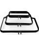 Cross-border hot-selling double-layer storage and heightened cosmetic bag large-capacity portable toiletries bag cosmetic bag nail polish storage bag. ZENITHWAVEG Cross-border hot-selling double-layer storage and heightened cosmetic bag large-capacity portable toiletries bag cosmetic bag nail polish storage bag. ZENITHWAVEG