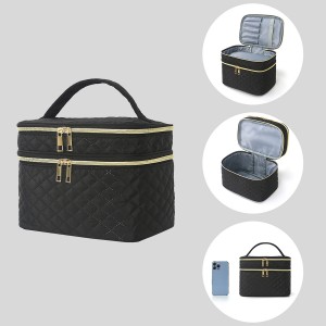 Cross-border 40%-off wet/dry separation hangable multi-color cosmetic storage bag ZENITHWAVEG