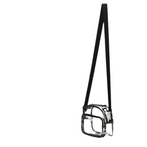 CROSS women's transparent crossbody bag odorless large capacity portable crossbody handbag ZENITHWAVEG CROSS women's transparent crossbody bag odorless large capacity portable crossbody handbag ZENITHWAVEG