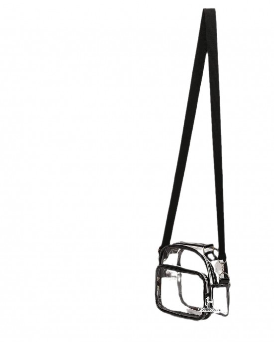 CROSS women's transparent crossbody bag odorless large capacity portable crossbody handbag ZENITHWAVEG CROSS women's transparent crossbody bag odorless large capacity portable crossbody handbag ZENITHWAVEG