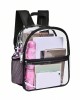 Transparent PVC backpack outdoor portable backpack large capacity simple student backpack factory direct ZENITHWAVEG Transparent PVC backpack outdoor portable backpack large capacity simple student backpack factory direct ZENITHWAVEG