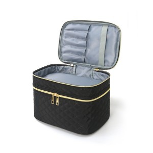 Cross-border 40%-off wet/dry separation hangable multi-color cosmetic storage bag ZENITHWAVEG