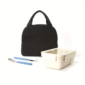 Cross-border handheld lunch bag insulated lunch box bag lunch bag with lunch box storage bag for work and school ZENITHWAVEG Cross-border handheld lunch bag insulated lunch box bag lunch bag with lunch box storage bag for work and school ZENITHWAVEG