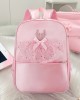 Children's dance backpack dance bag girls' ballet bag dance costume storage bag ZENITHWAVEG Children's dance backpack dance bag girls' ballet bag dance costume storage bag ZENITHWAVEG
