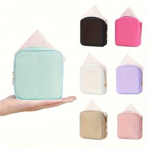 Large capacity sanitary napkin and menstrual pad bag ZENITHWAVEG Large capacity sanitary napkin and menstrual pad bag ZENITHWAVEG
