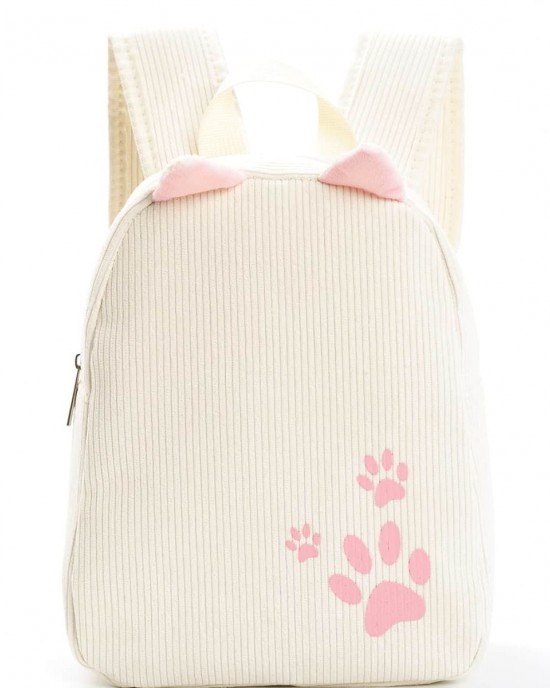 Cross-border hot-selling kindergarten school backpack children's multi-color corduroy new solid color cute baby bag ZENITHWAVEG Cross-border hot-selling kindergarten school backpack children's multi-color corduroy new solid color cute baby bag ZENITHWAVEG