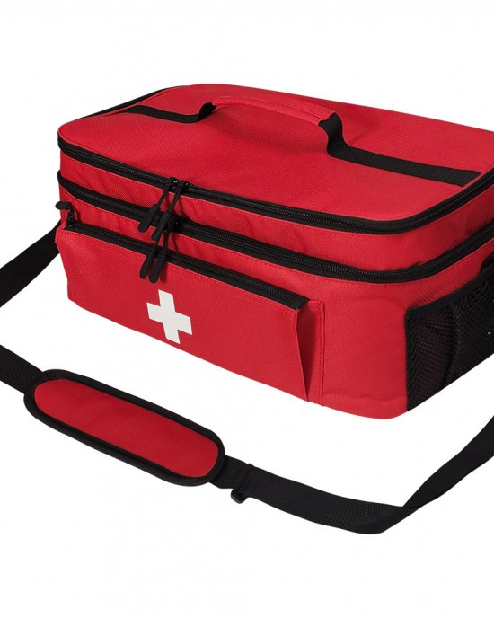 CROSS home first aid kit large capacity fixed medicine bottle storage bag travel medicine storage box ZENITHWAVEG CROSS home first aid kit large capacity fixed medicine bottle storage bag travel medicine storage box ZENITHWAVEG